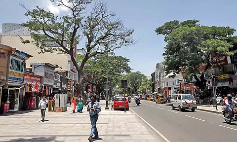 T Nagar Pedestrian Plaza