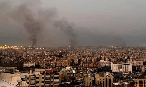 Israeli airstrike on mosque in central Gaza