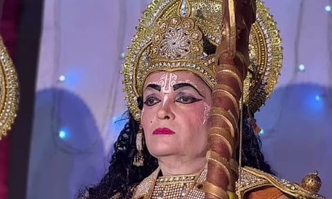 Sushil Kaushik, a 56-year-old man died after he suffered a heart attack on stage while performing the role of Lord Rama at a Ramlila (X)&nbsp;
