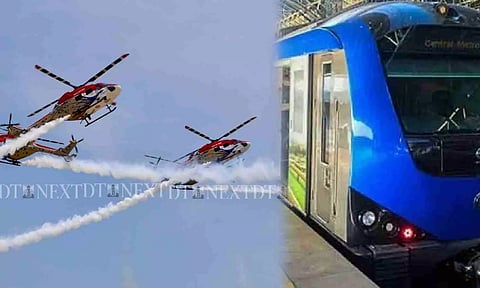 IAF air show: Allowing entry sans punching at Govt Estate Metro helped in crowd control, says CMRL
