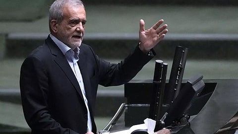 Iranian President Masoud Pezeshkian (PTI)