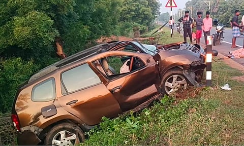 Visual from the spot