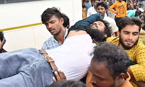 Visuals from the spot