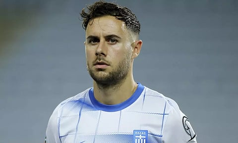 Panathinaikos defender George Baldock (AP)