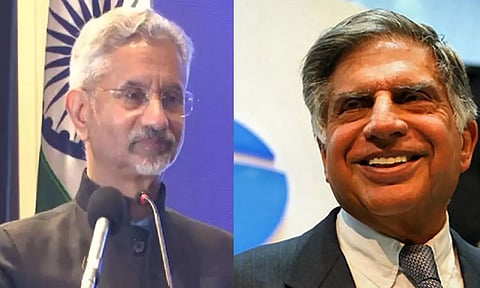 S. Jaishankar and Ratan Tata