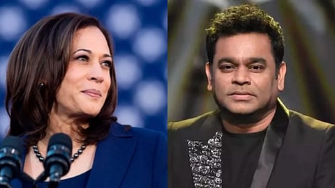 Kamala Harris and Ar Rahman&nbsp;