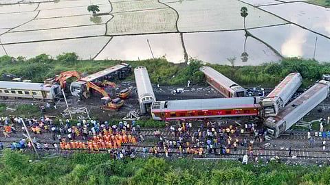 Image from the accident spot (Image: Manivasagan)