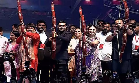 Dussehra celebrations: Ajay Devgn, Kareena Kapoor, Rohit Shetty perform Ravana Dahan at Red fort