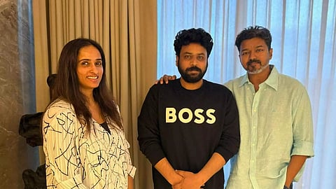 L to R: Archana Kalpathi, Raahul, Vijay (Image/X)