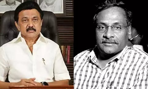 Tamil Nadu Chief Minister M K Stalin; Former Delhi University professor G N Saibaba (PTI)&nbsp;