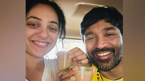 Nithya Menen and Dhanush (Photo/ANI)