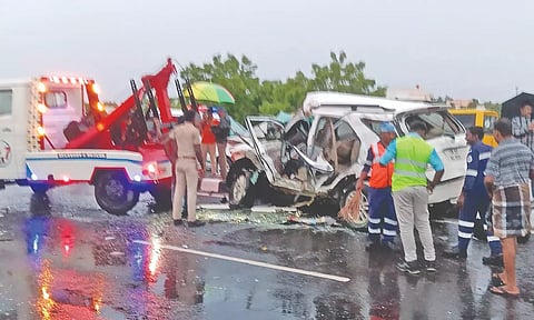 Visual from the spot