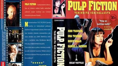 Pulp fiction poster&nbsp;