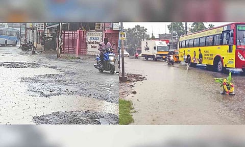 Pallavaram-Kundrathur road