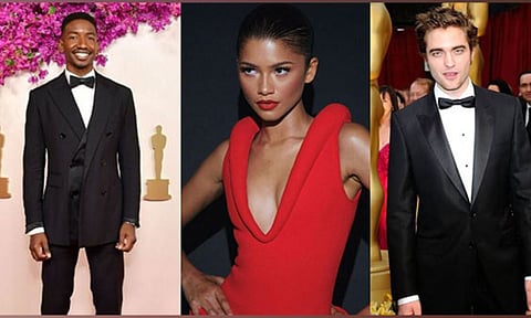 Mamoudou Athie, Zendaya, Robert Pattinson (Photo/Instagram/@theacademy,@zendaya (ANI)