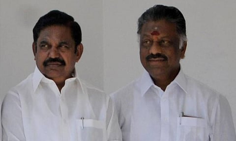 Edappadi K Palaniswami and O Panneerselvam