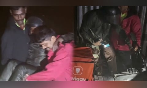 Visuals from the spot