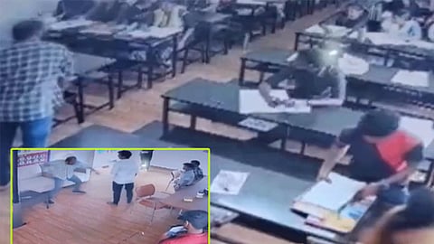 screengrab of CCTV footage (Daily Thanthi)