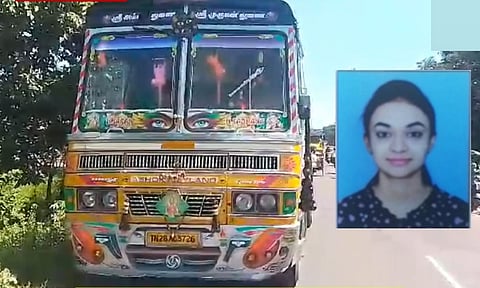 Deceased college student (Thanthi TV)