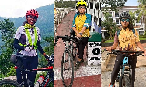 L to R: Dr Uma Revathi, Deepa, Gayathri