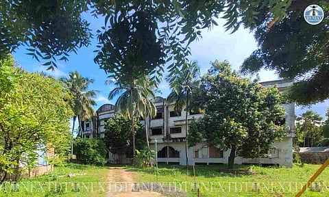 Image of illegally encroached land on GST road at Alandur&nbsp;