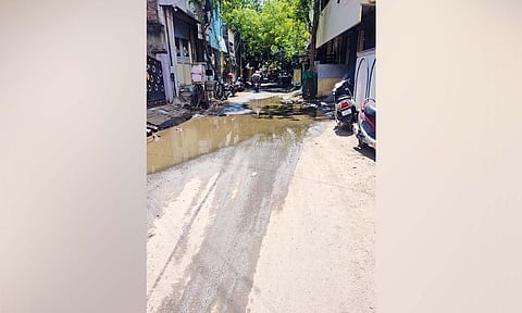 sewage overflow in Ekkattuthangal