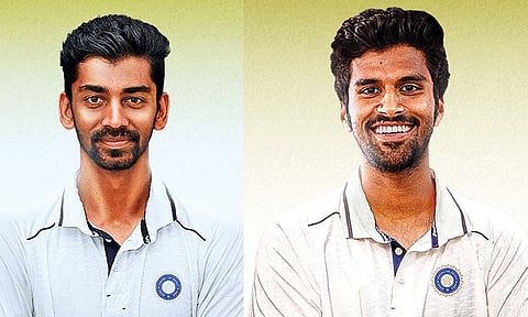 Baba Indrajith and Washington Sundar&nbsp;