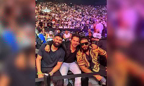 Aditya Roy Kapoor, Varun Dhawan and Ranveer Singh (IANS)