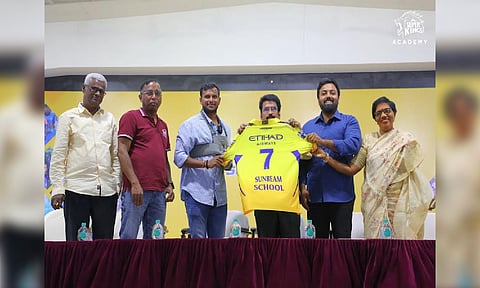 Natarajan at Super Kings Academy