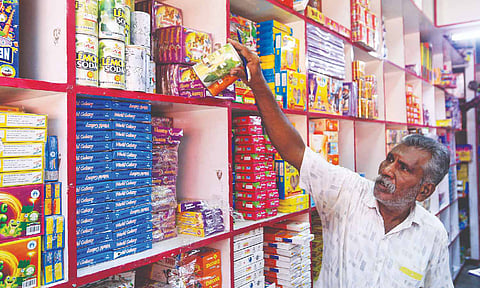 Even on Sunday evening, sales were abysmal at the 4 TUCS stalls (Photo: Hemanathan.M)&nbsp;