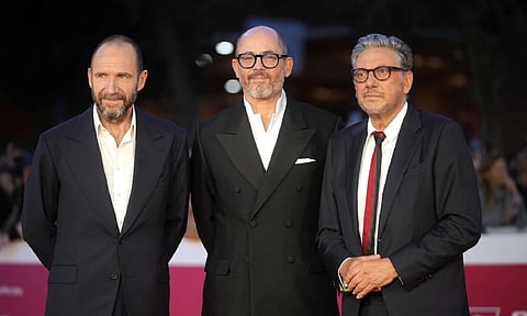 A thriller about electing a pope draws crowds at the Rome Film Festival near the Vatican