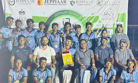 Jeppiaar Matric crowned champion