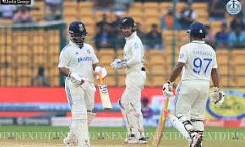 India vs New Zealand test match (Justin George)
