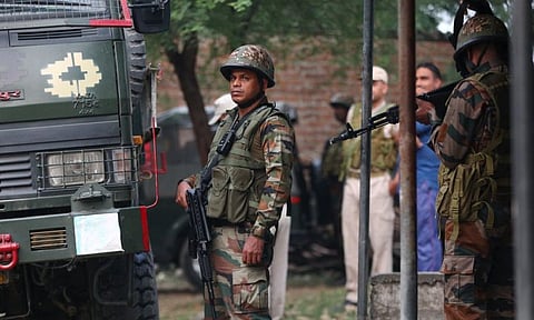 Security forces launched a cordon and search operation in the Khanyar area of the city (PTI)&nbsp;