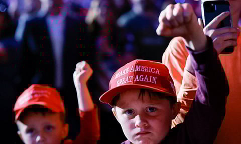 Visuals from the US Election rally&nbsp;