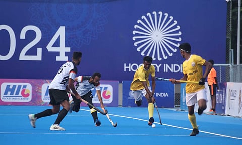 &nbsp;Tamil Nadu vs Madhya Pradesh at the Senior Nationals Hockey Championship