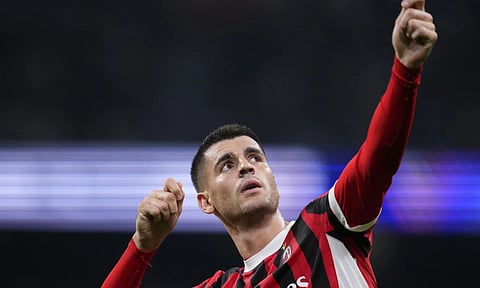 Image of Álvaro Morata from the match (AP)