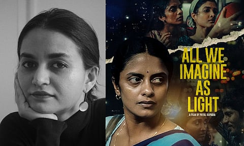 Filmmaker Payal Kapadia, Poster of the film (Image: Instagram)