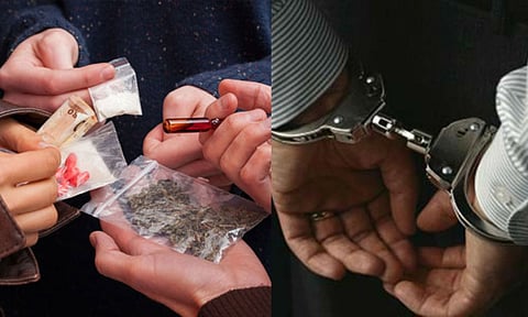 Tambaram cops raid hostels; 3 foreign students detained with cool lip, stamps, needles, ganja