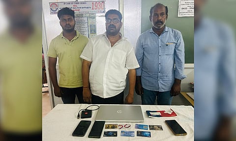 Cyber criminals held for cheating Madurai man
