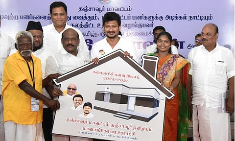 Udhayanidhi at scheme launch