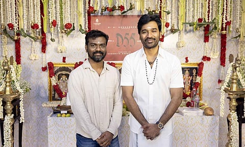 Amaran director Rajkumar Periasamy to helm Dhanush's D55
