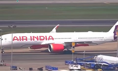 &nbsp;Air India flight&nbsp;