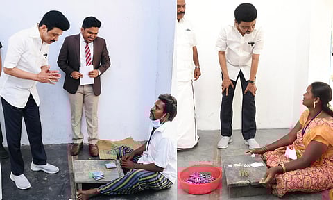 Stalin has visited the fireworks units in Virudhunagar (X)