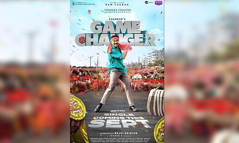 Ram Charan's Game Changer poster