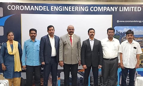 New CMD Mr G V Manimaran with other team members