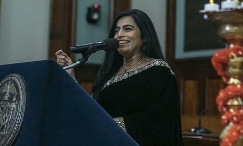 Indian-American singer Falu (X)