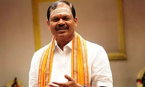 Hindu Makkal Katchi (HMK) President K. Arjun Sampath&nbsp;