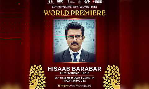 Poster of Hisaab Barabar (ANI)
