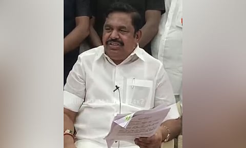 AIADMK general secretary ‘Edappadi’ K Palaniswami&nbsp;